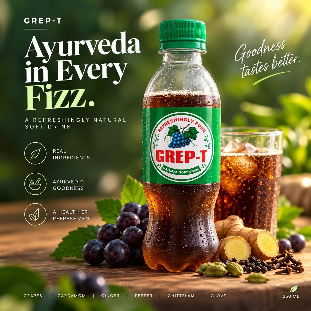 GREP-T — Ayurveda in every fizz